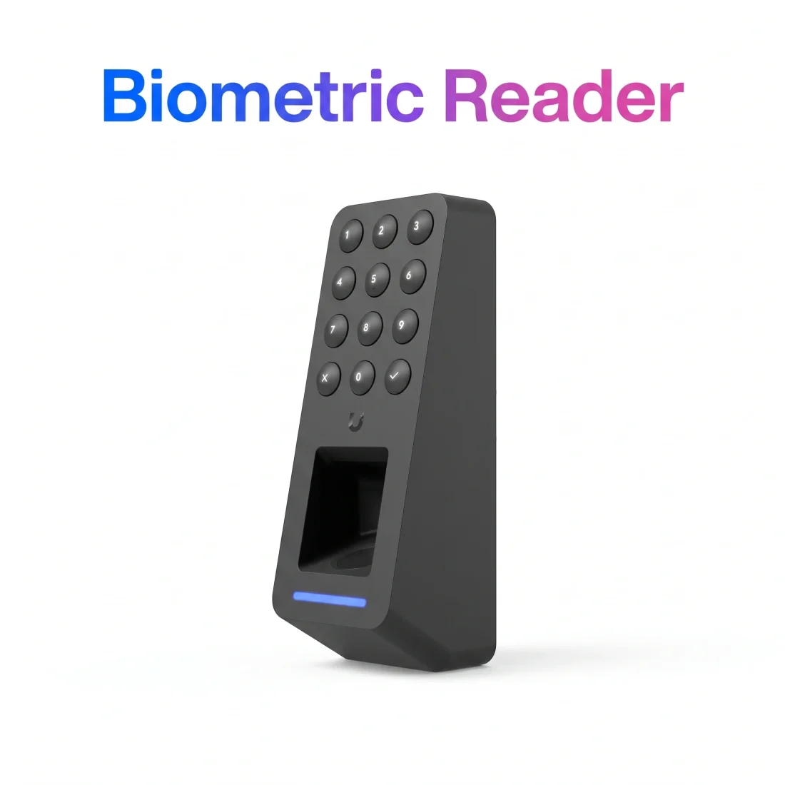 Biometric reader equipment illustration